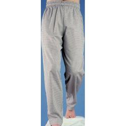 Chef Works Small Black Check Cotton Chefs Trousers