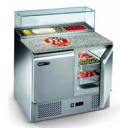 Afinox Refrigerated Counter With Saladette Glass Cover