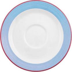 Steelite Rio Blue Saucer Slimlime 7oz (Box 36)