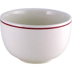 Churchill Burgundy Line Sugar Bowl 3.5 (Box 12)