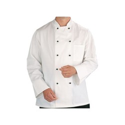 ChefLogic Laval White Chefs Jacket With Stud Buttons