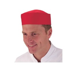 ChefLogic Skull Cap - Red - Red Skull Cap