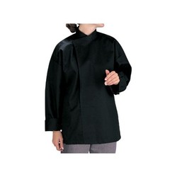 ChefLogic Orlando Unisex Black Chefs Tunic Polycotton