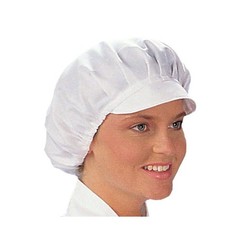 ChefLogic White Peaked Hat