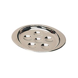 Snail Plate 6Hole - Stainless Steel