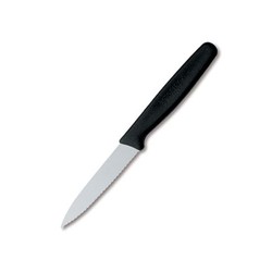 Victorinox Paring Knife Plastic (Serrated) 3 - Black
