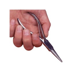 Salmon Tweezers - Straight Blade