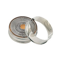 Round Plain Cutters 11pce/10cm