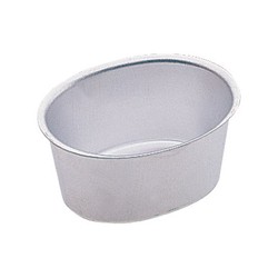 Oval Aluminium Ramekin 7.5cm