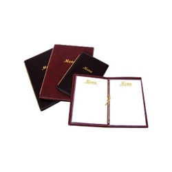 A4 Menu Cover Leatherette (4 Pages)