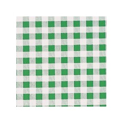 Wipeclean Tablecloth Green Check