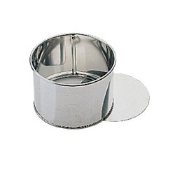 Pork Pie Tin 4.5 Two Parts With Base