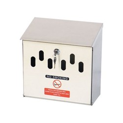 Outdoor Wall Mounted Ashtray With Lock