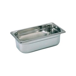 Bourgeat Stainless Steel 1/3 GN Gastronorm Containers