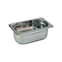 Bourgeat Stainless Steel 1/4 GN Gastronorm Containers