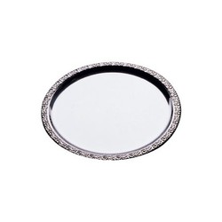 S/Steel Round Tray - 35cm