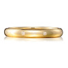 Diamond Set Court Ring