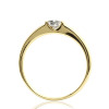 Princess Cradle-Set Engagment Ring