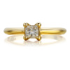 Princess Open-Set Engagment Ring