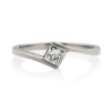 Princess-cut Wrap Engagement Ring