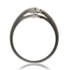 Princess-cut Wrap Engagement Ring
