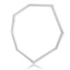 Hex stacking bangle