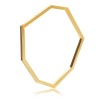 Hex stacking bangle