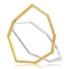 Hex stacking bangle