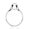 Forget - Me - Knot ring
