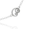 Hanga heart long chain necklace