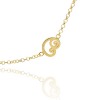 Hanga heart long chain necklace