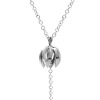 Fleur double drop pendant