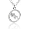 Hanga oval pendant