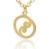 Hanga oval pendant