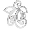 Ful flower drop earrings