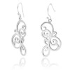 Hanga entwined drop earrings