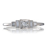 Deco Trilogy Ring