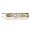 Brilliant cut diamond Stacker Ring