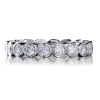 Large Cradle Eternity Ring