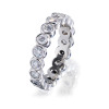 Large Cradle Eternity Ring