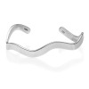 Hari Silver Wave Bangle