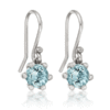 Juana Aquamarine and diamond Earrings