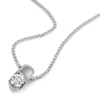 Cradle-set Brilliant Diamond Pendant