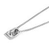 Cradle-set Brilliant Diamond Pendant