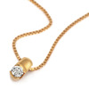 Cradle-set Brilliant Diamond Pendant