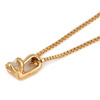 Open-set Brilliant Diamond Pendant