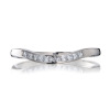 Deco Sweep - Half Eternity Fitted Band