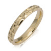 Diamond Cut Wedding Band