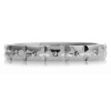 Diamond Cut Wedding Band