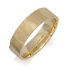 Flat Court Hammered Wedding Ring